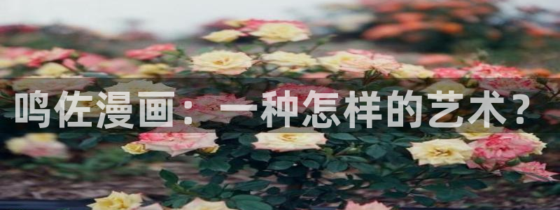 健身教练漫画香蕉漫画：鸣佐漫画：一种怎样的艺术？